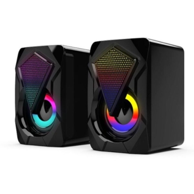 Loa máy tính 2.0 LeerFei E-1046 Led RGB