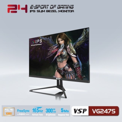LCD VSP ESPORT GAMING FHD 24INCH - VG247S-165Hz
