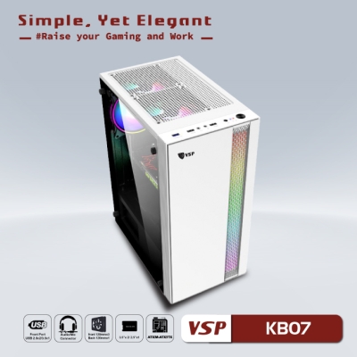 CASE VISION KB08 (White)