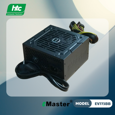 Nguồn Emaster 350W EV773BB Fan 12 Chính Hãng 