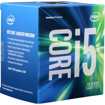 CPU-I5 6500(Tặng kèm Fan) Tray