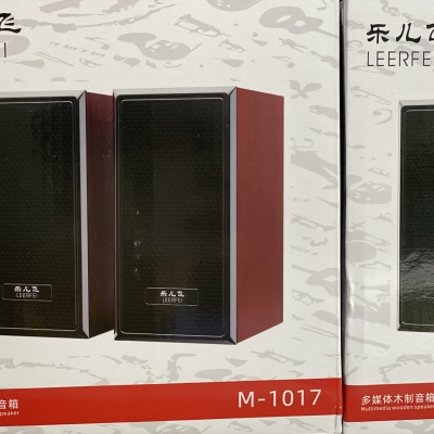 Loa 2.0 LEERFEI 1017 (Kết nối usb, jack 3.5mm)